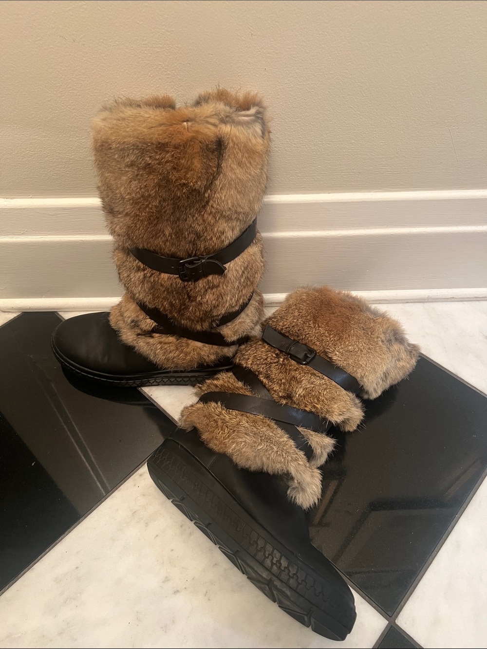 RUDSAK Fur-Lined Winter Boots – Size 39 / US 9
